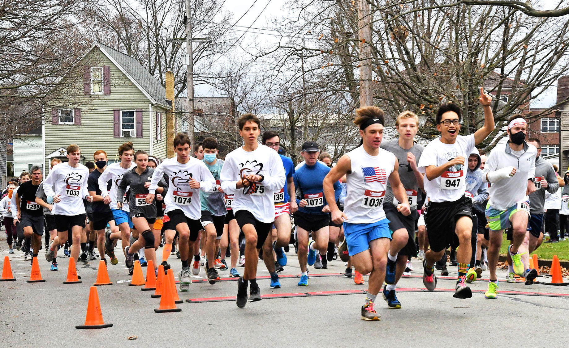Strutting their stuff at Latrobe-GLSD’s annual Turkey Trot